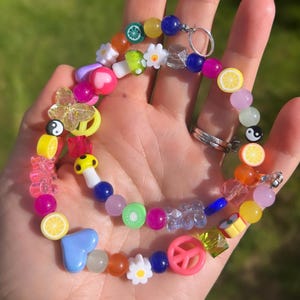 collar desigual; collar de cuentas; collar grueso; collar de moda; collar de cuentas; collar colorido; collar de cuentas mixtas; collar alegre imagen 8