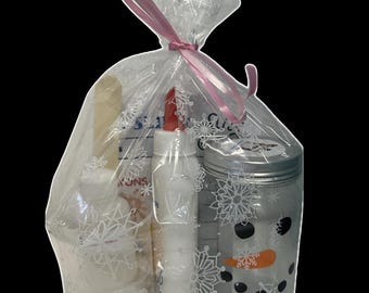 Snow Slime + Holiday Eruption 2 Pack Lab Bundle