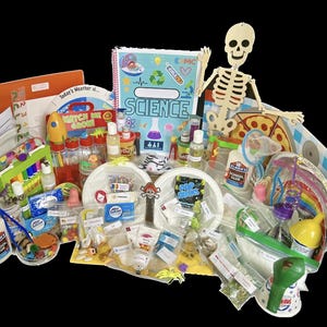 Kit per un anno di scienza - Esperimenti entusiasmanti per bambini dai 3 ai 12 anni