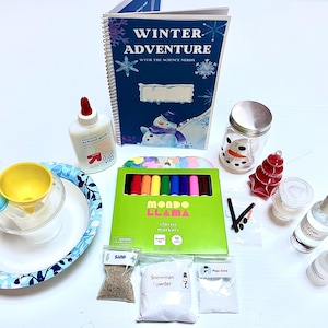 Winter-Abenteuer: Ein Wissenschafts-Kit für Kinder, die die Winter-Wissenschaft LIEBEN! Alter: 3-12 Jahre