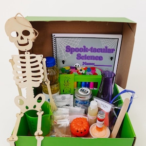 Spooktaculair Halloween-wetenschapspakket voor kinderen!
