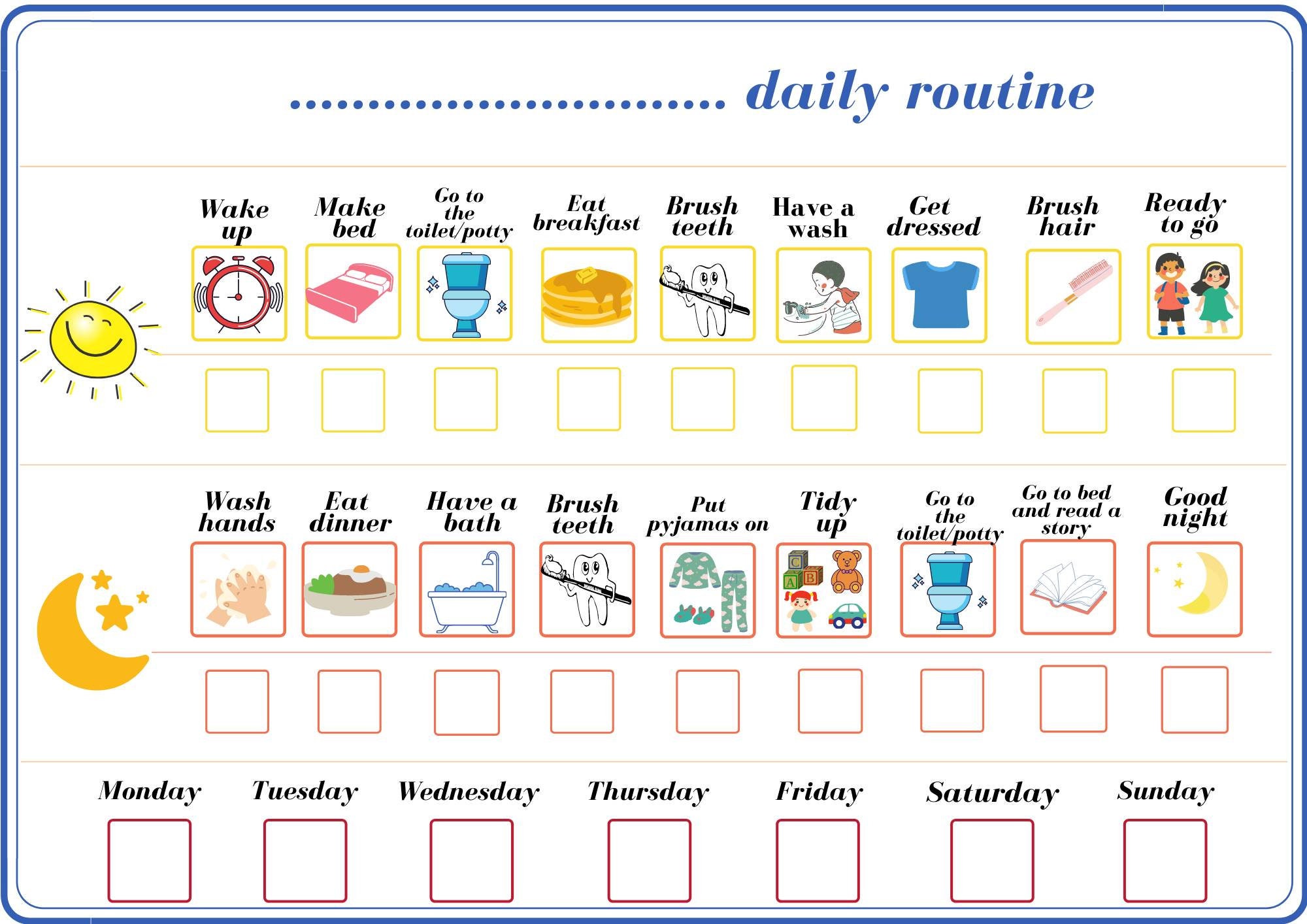 Daily routine questions. Daily routine questions
