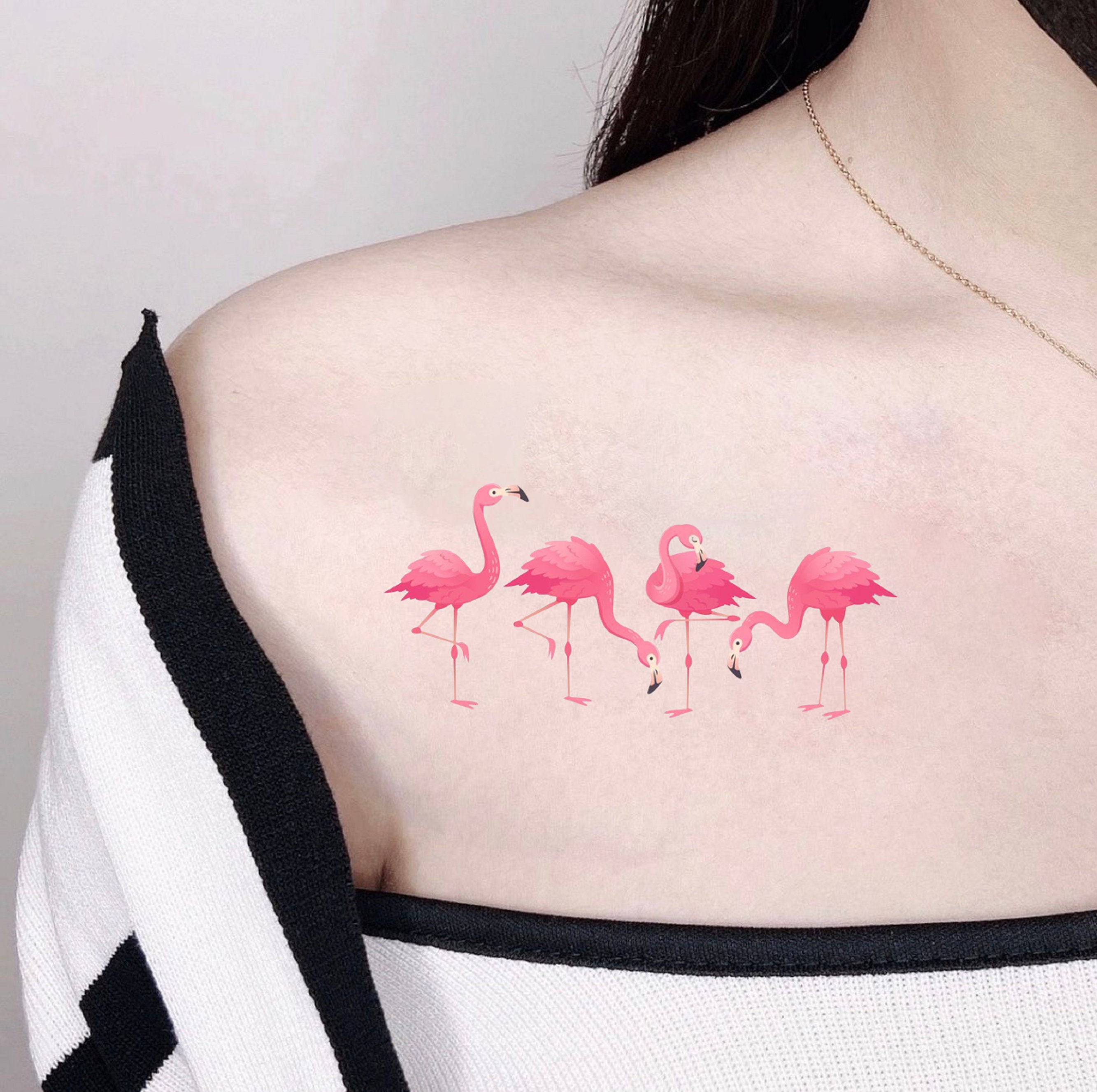 Fancy Flamingo Tattoo Ideas For Women - Tattoos Designs for Girls - YouTube