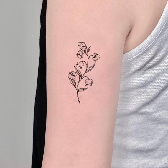 85 Stunning Lily of The Valley Tattoos  Tattoo Me Now