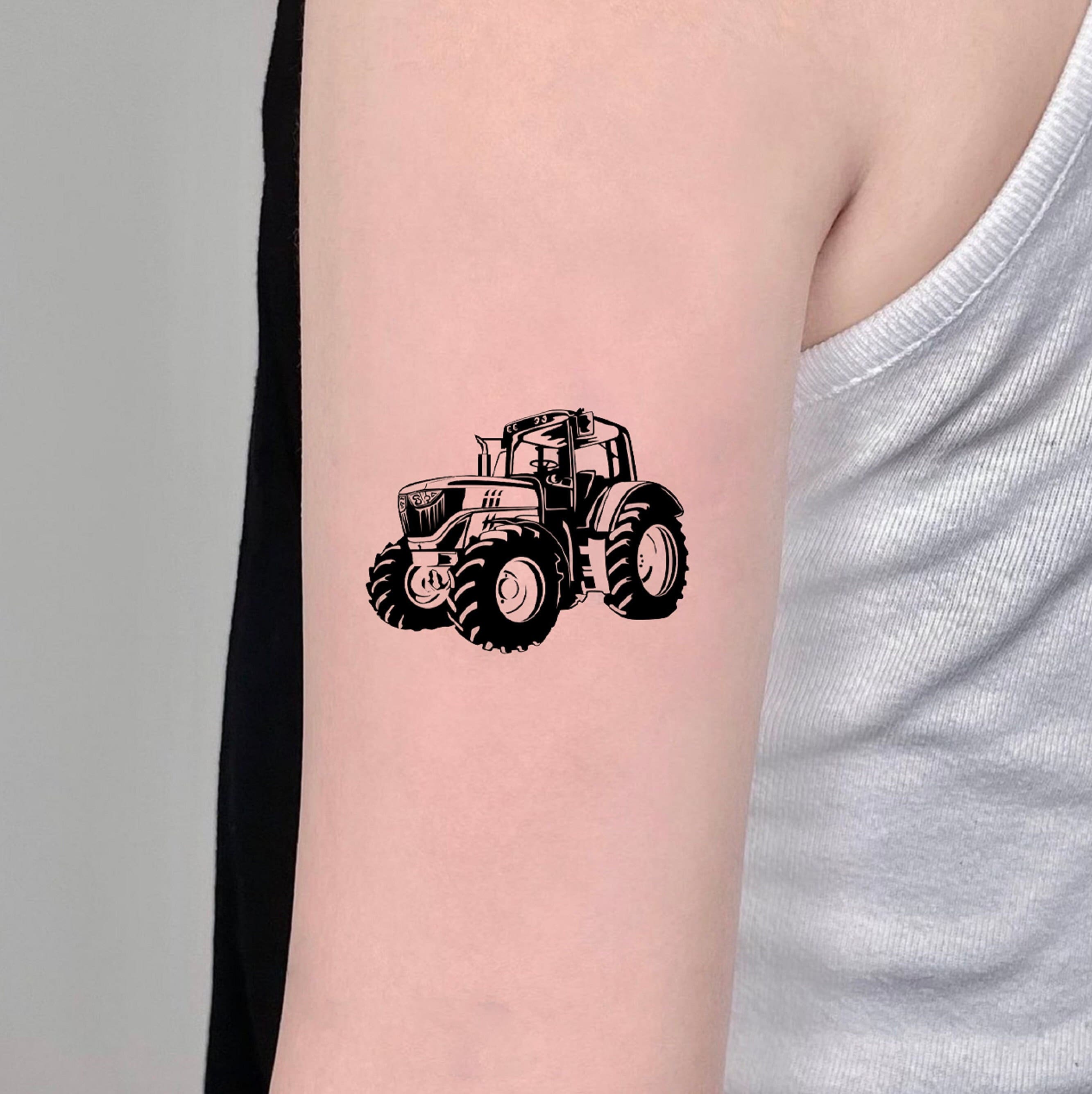 tractor in Tattoos  Search in 13M Tattoos Now  Tattoodo