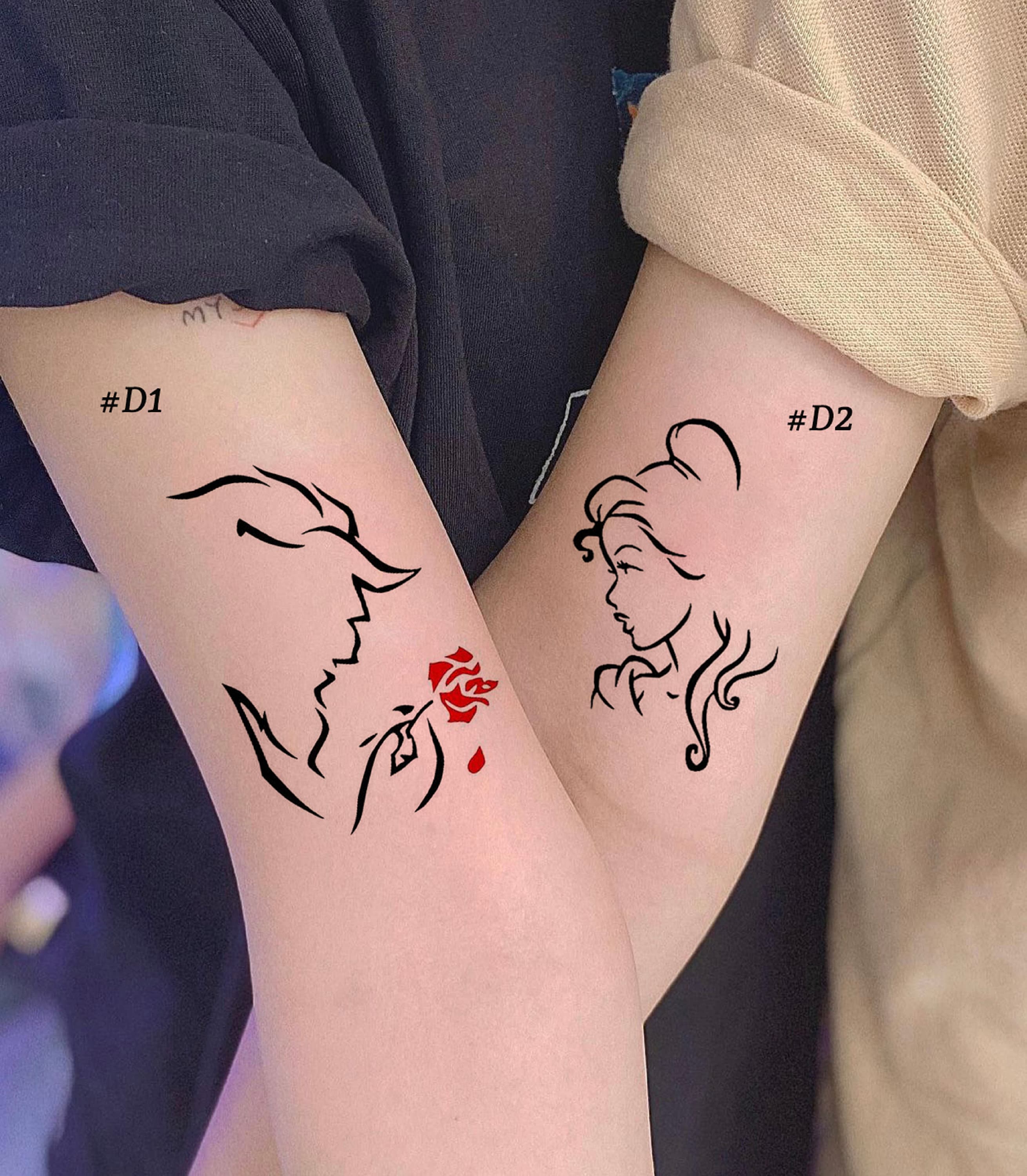 50 Matching Tattoo Ideas For Couples #44 50 Matching Tattoo Ideas For Couples