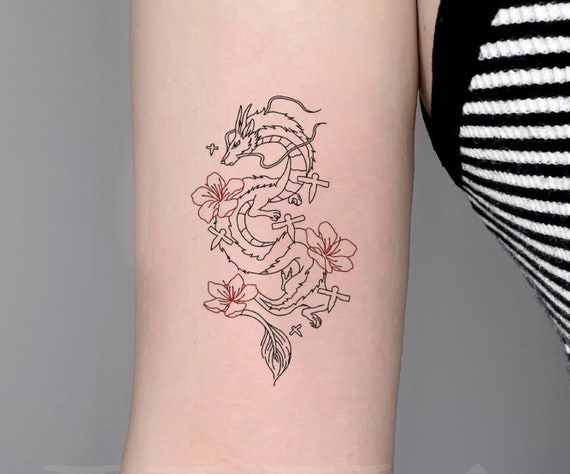 Buy Ordershock Waterproof Dragon Animal Temporary Body Tattoo Online at  Best Prices in India - JioMart.