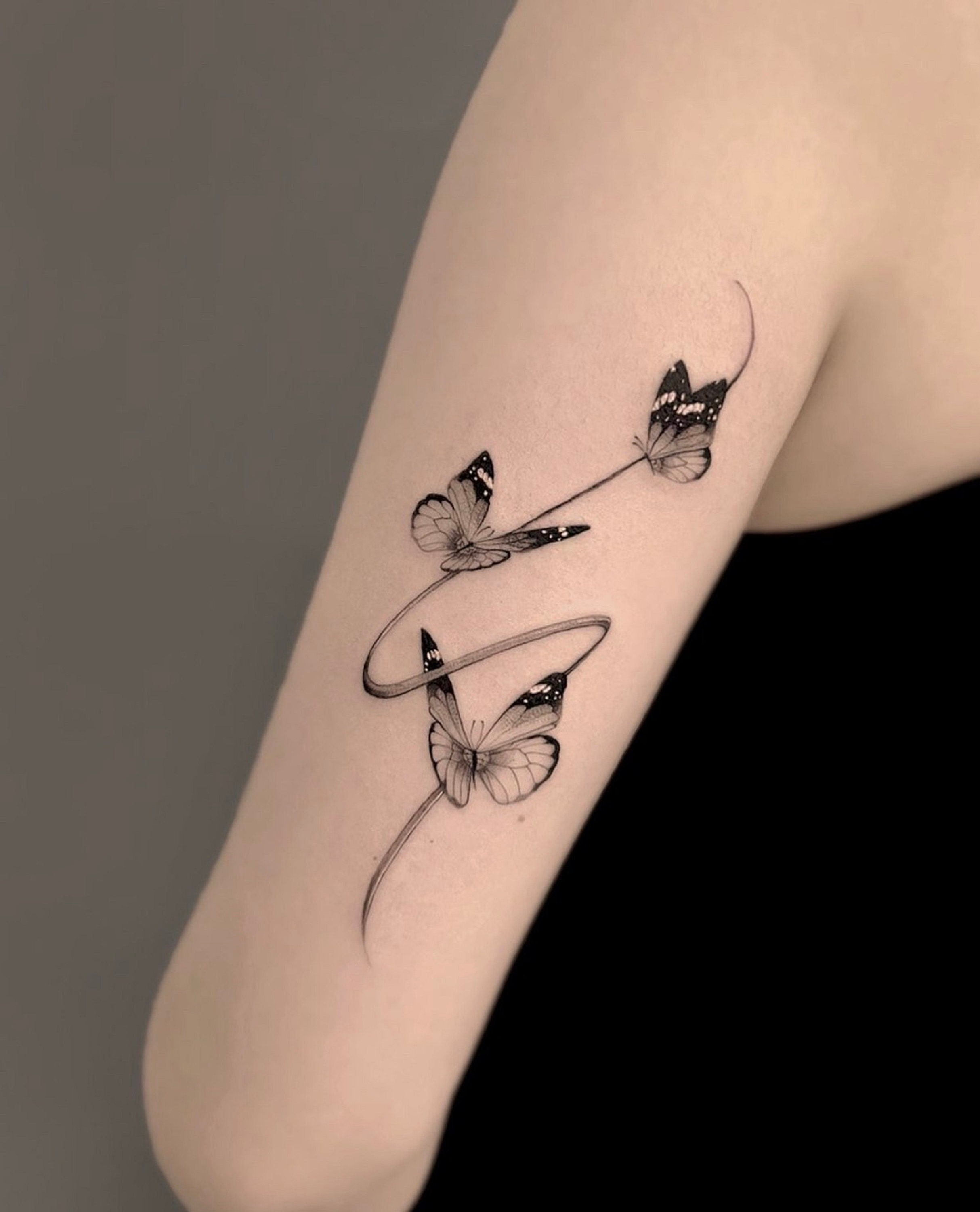 Matching tattoos wife, simple but meaningful, by Kyle Grover in Bayfield,  WI. : r/tattoos