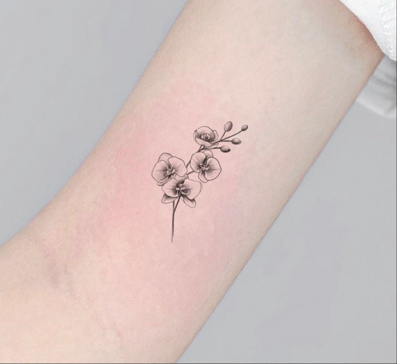 Pin by CJ on / [ INK ] \ | Orchid tattoo, Tattoos, Small tattoos