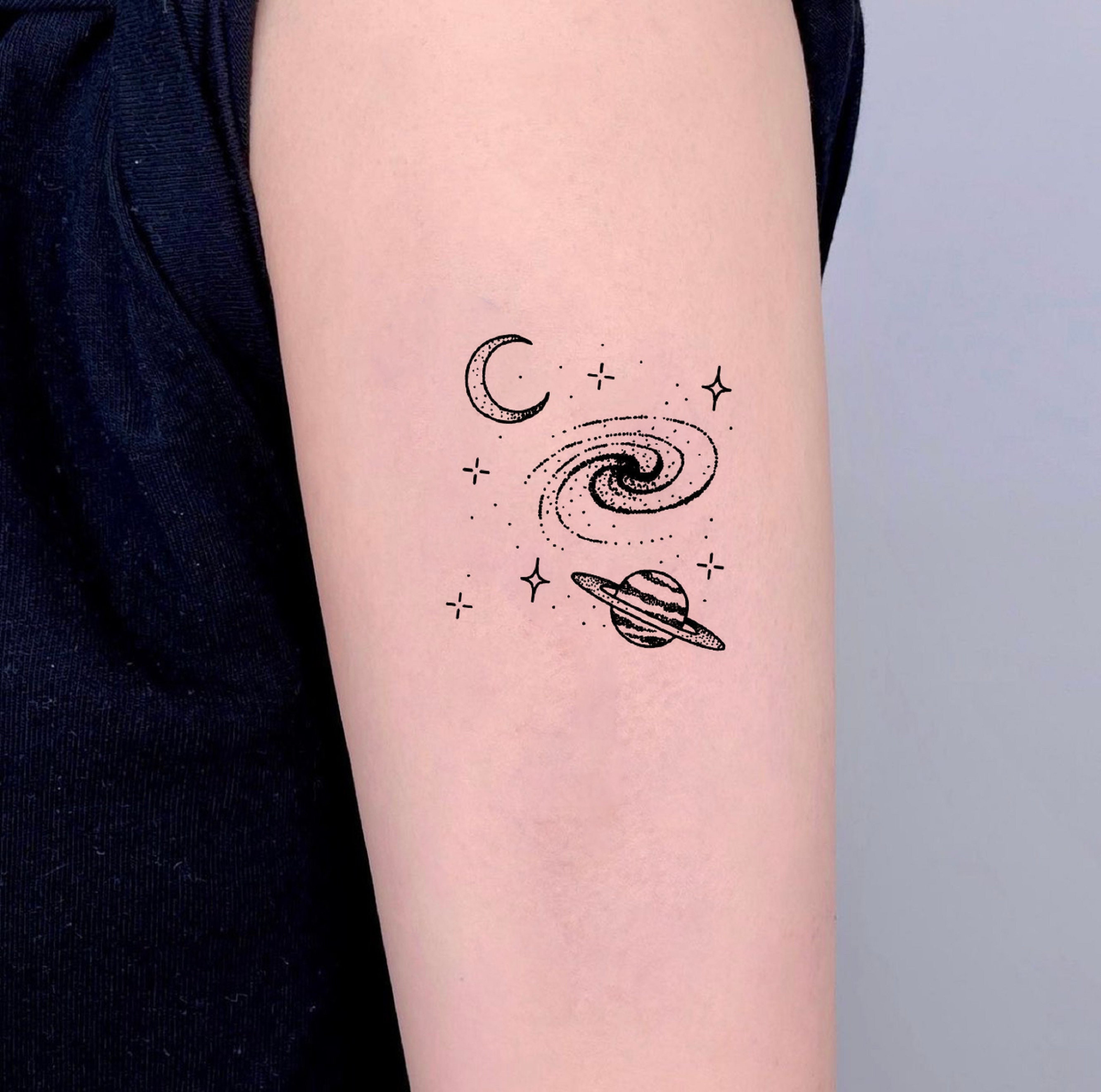 Astronaut and Compass tattoo One way One dream One universe Compass and  traveler tattoo Deep space Magical symbols traveler dreamer adventure  meditation tattoo Art space tattoo compass tasmeemMEcom