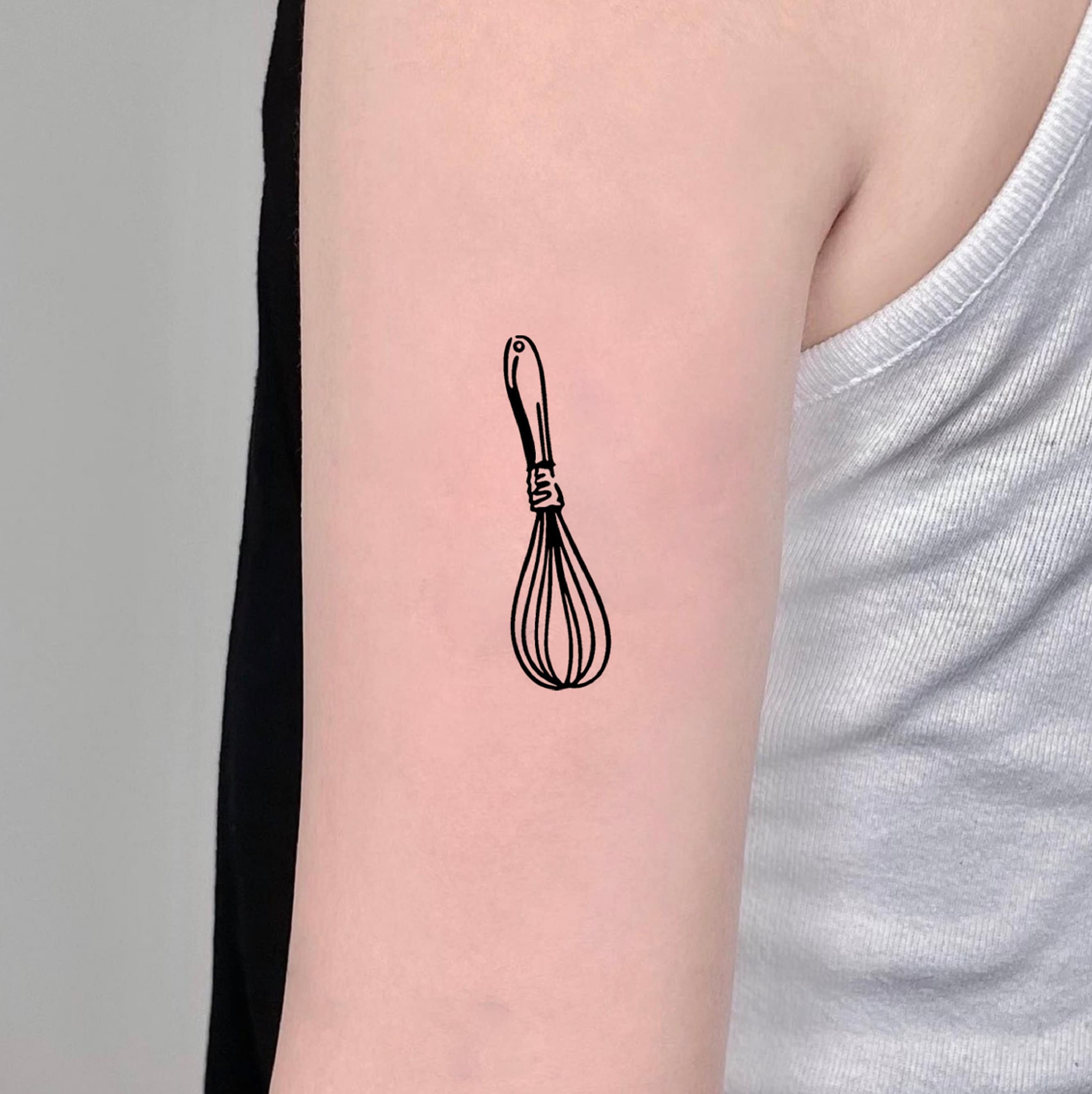 Buy Whisk Tattoo Online In India - Etsy India