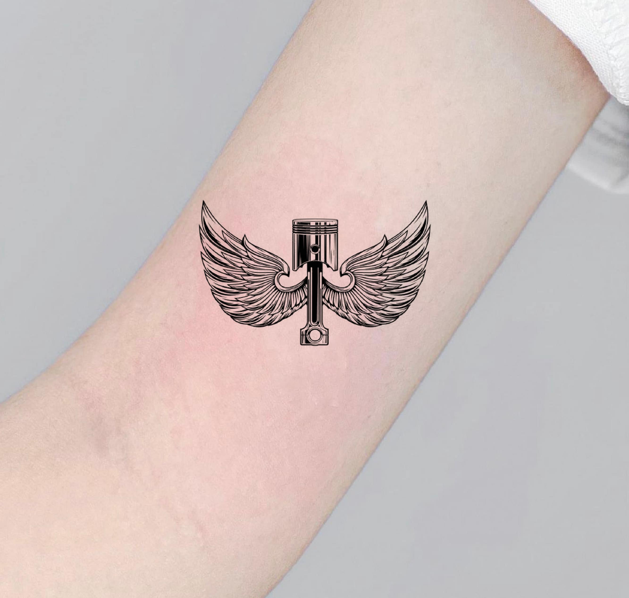 Piston Tattoo | by Art la mancha Gallardo at Just Deadly Tat… | Flickr