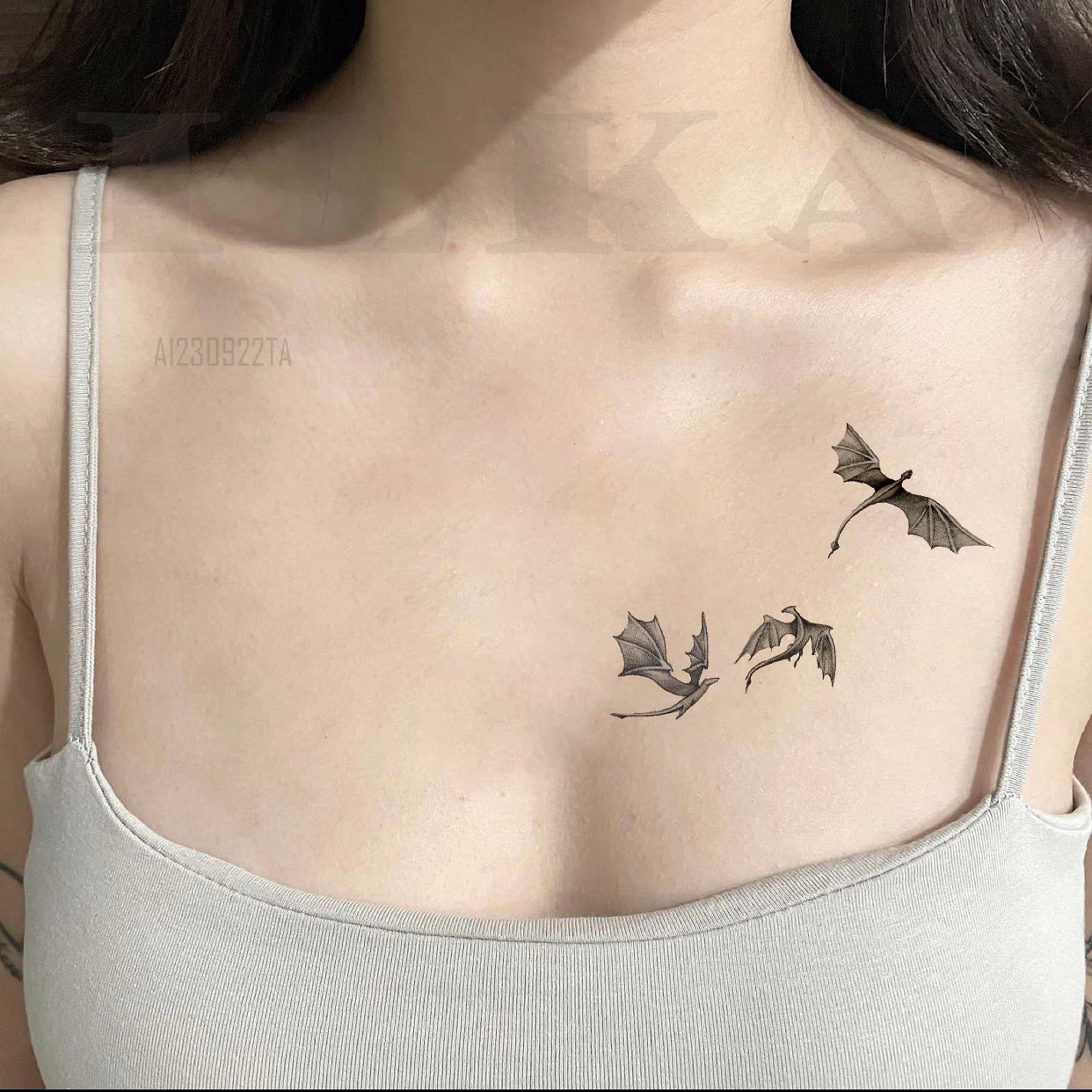 3 Little Dragons Tattoo - ™