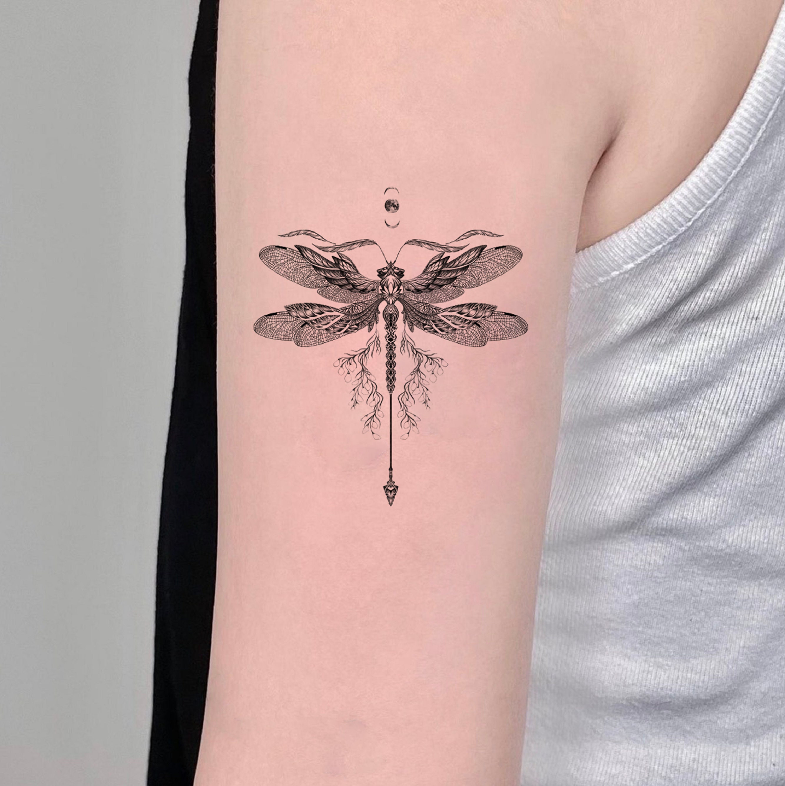 Buy Dragonfly Temporary Tattoo Online in India  Etsy