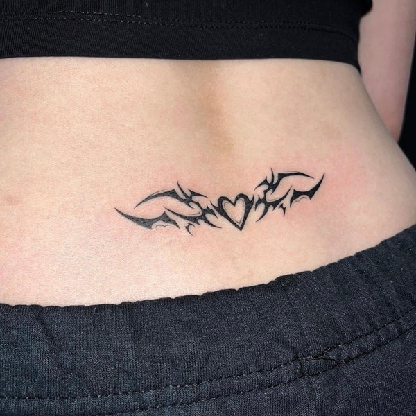 Lower Back Tattoo - Etsy