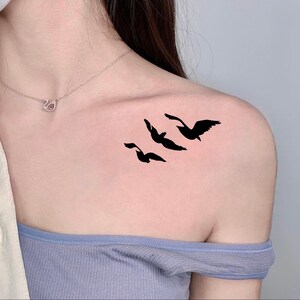 Tris Bird Tattoo - Etsy
