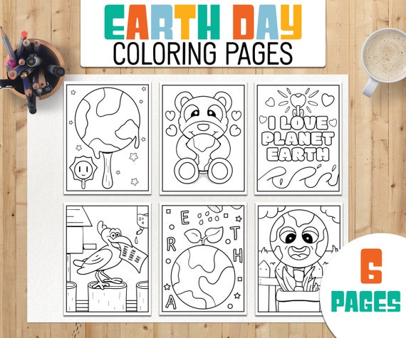 Earth Day Coloring Pages  Save The Planet Coloring Pages