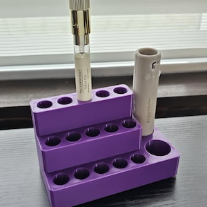 Scentbird fragrance holder New bottle size  display for bottles and travel cases | holes on either side