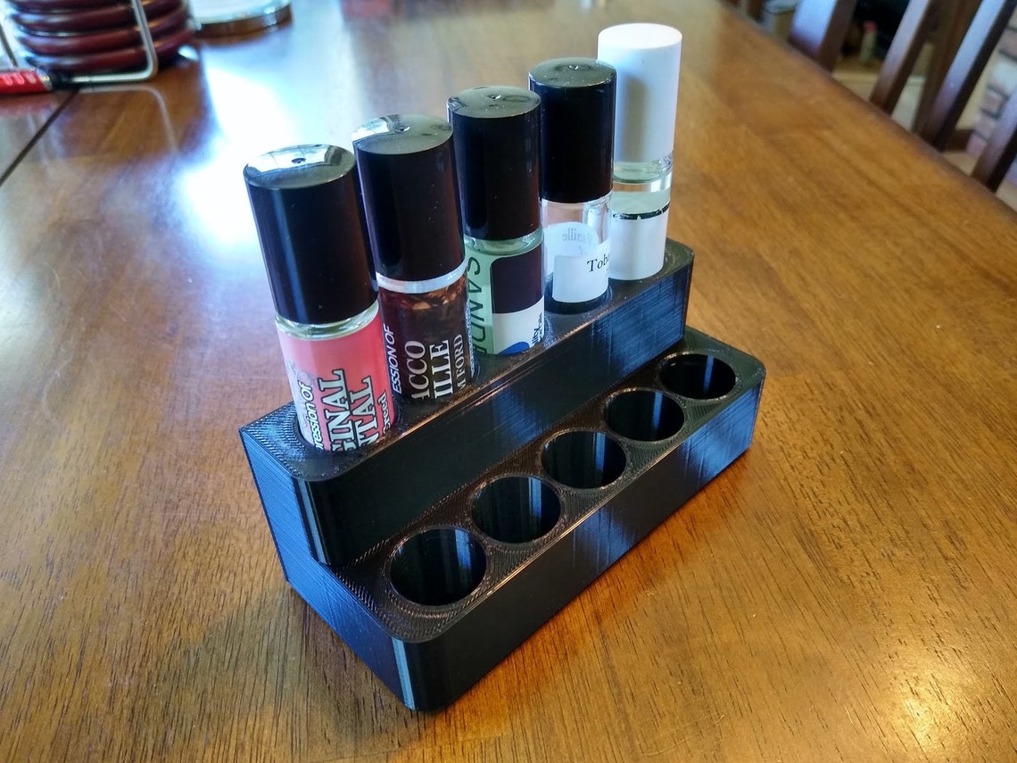 Cologne / Perfume bottle holder that holds 10 ml perfume Etsy