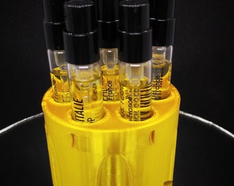 Mancera Discovery Collection and 2ml scentsplit cologne perfume sample bottle holder