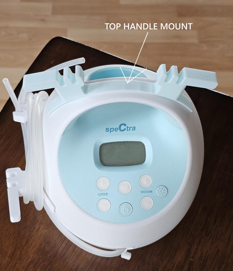 light blue top handle mount
