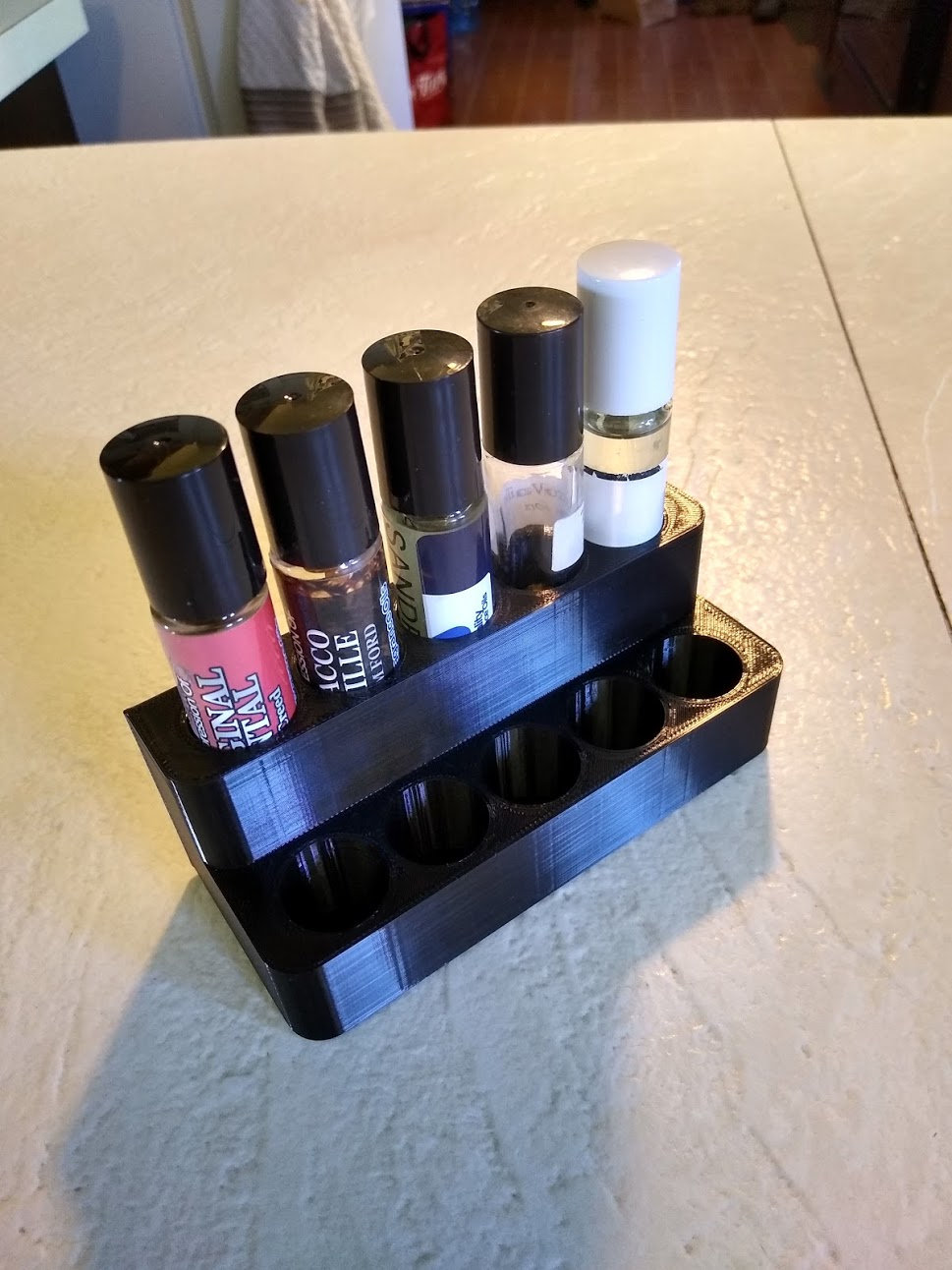 Cologne / Perfume bottle holder that holds 10 ml perfume Etsy