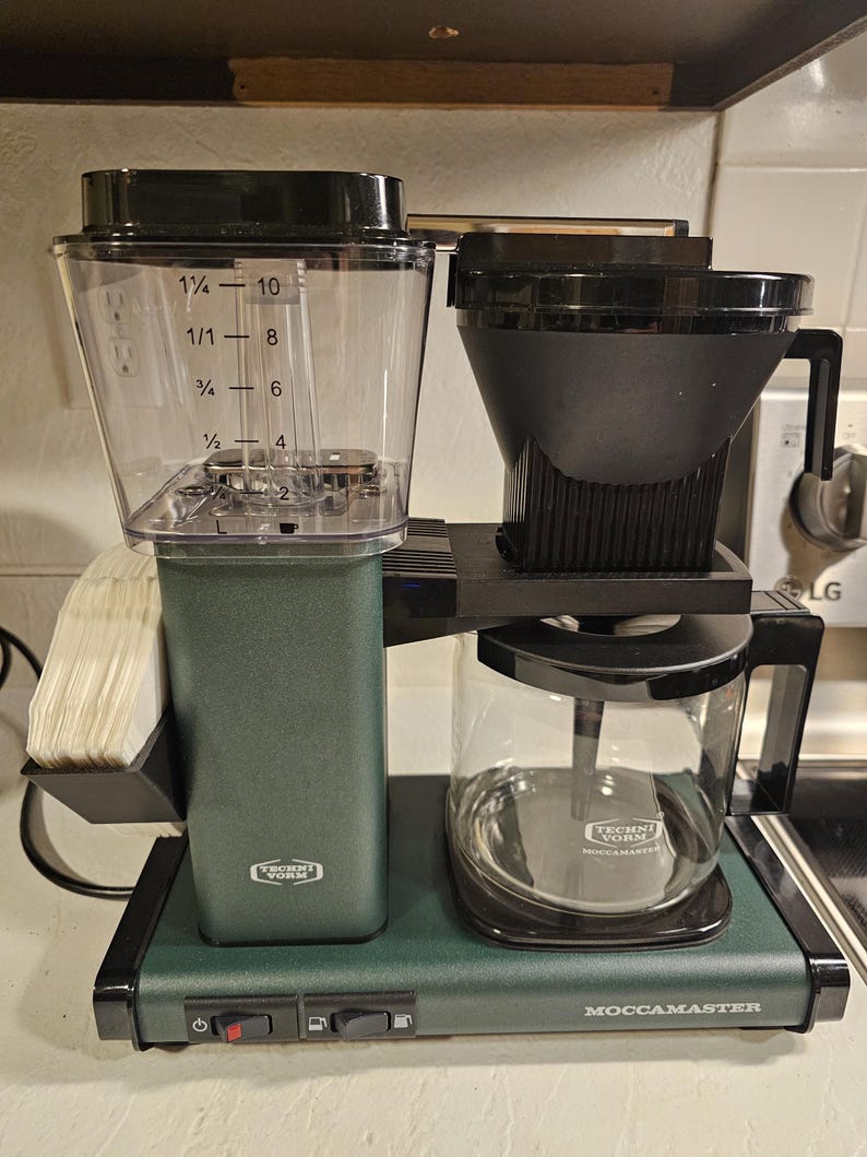 Nr 4 pappersfilterhållare för kaffe | Filterhållare för kaffemaskin | Technavorm Moccamaster, Melita, Ninja, andra | Nr 4 filterorganisatör bild 5