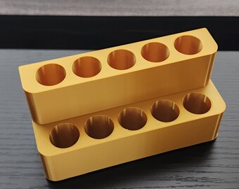 Cologne perfume bottle holder that holds 10 10ml bottles per the description