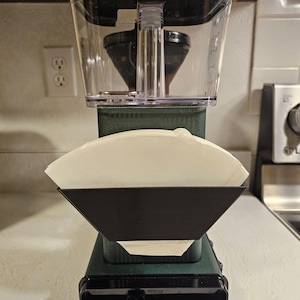 Nr 4 pappersfilterhållare för kaffe | Filterhållare för kaffemaskin | Technavorm Moccamaster, Melita, Ninja, andra | Nr 4 filterorganisatör bild 4