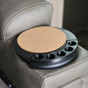 One Grand Design Thomas Payne Stacy Stewart recliner cup holder cover for 5 round hole button design