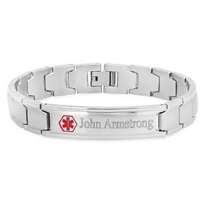 Quality Stainless Steel Medical ID Bracelet
