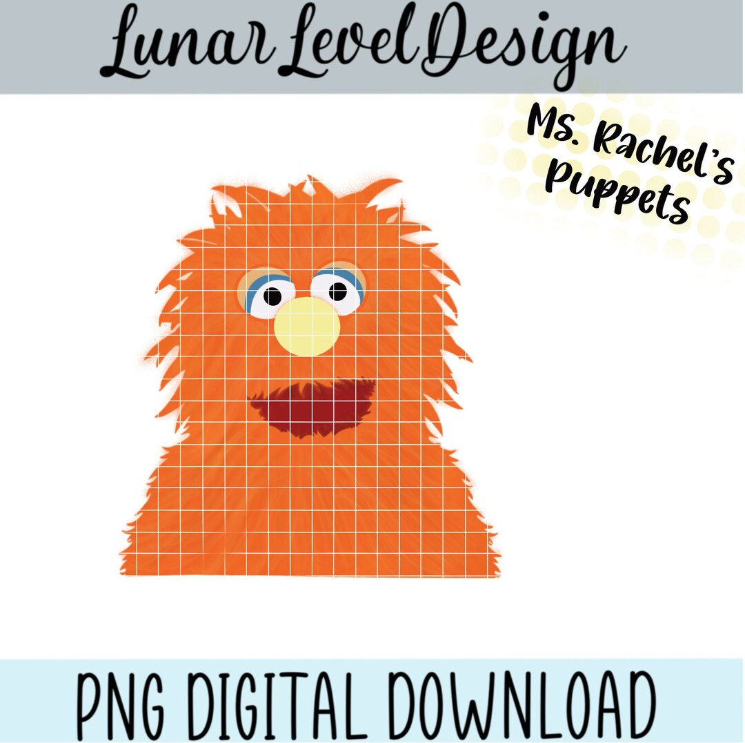 Ms. Rachels Puppets Png-songs for Littles-children Designs - Etsy