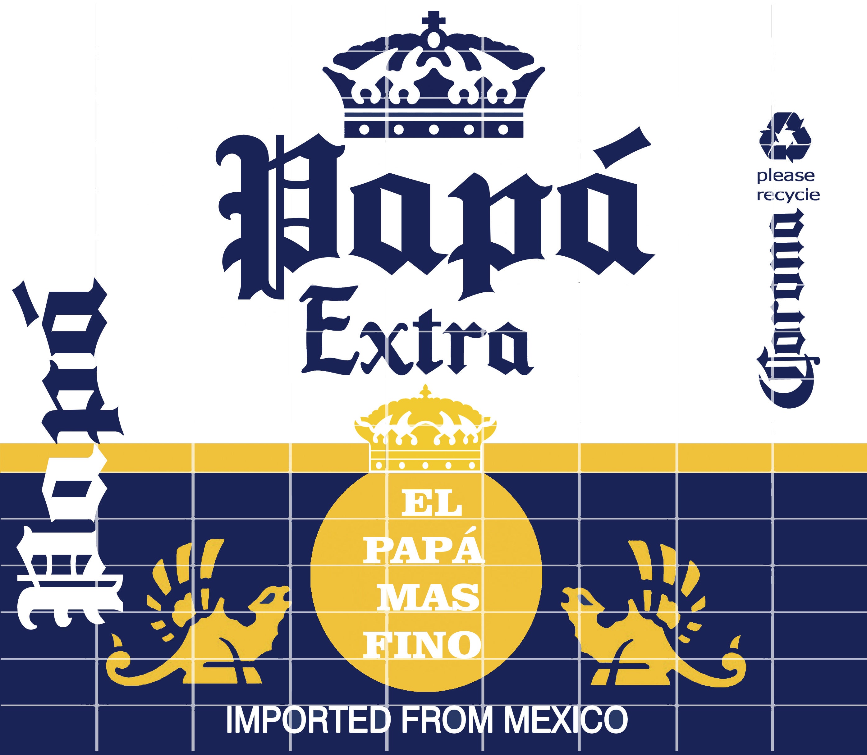 Corona Papá Design - Etsy
