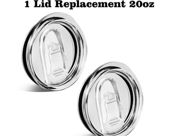 1 Lid Replacement 20oz straight tumbler