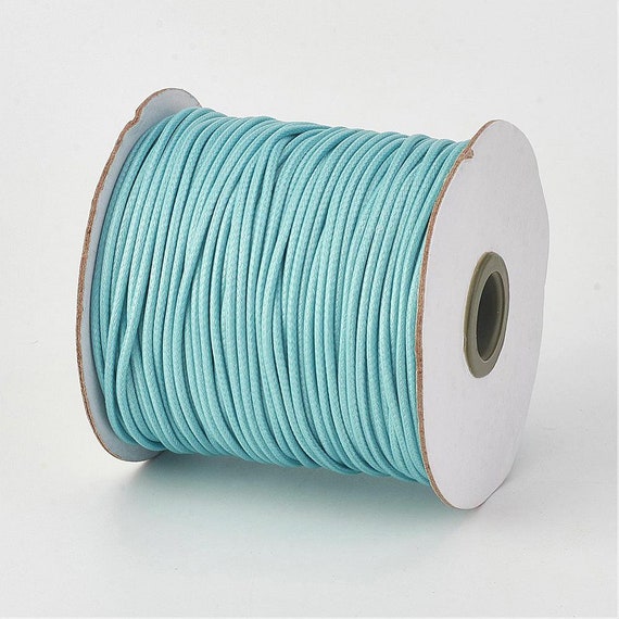 30 Feet 1mm Waxed Polyester Cord Turquoise Blue Stringing Materials Jewelry  Supplies Craft Supplies -  Canada