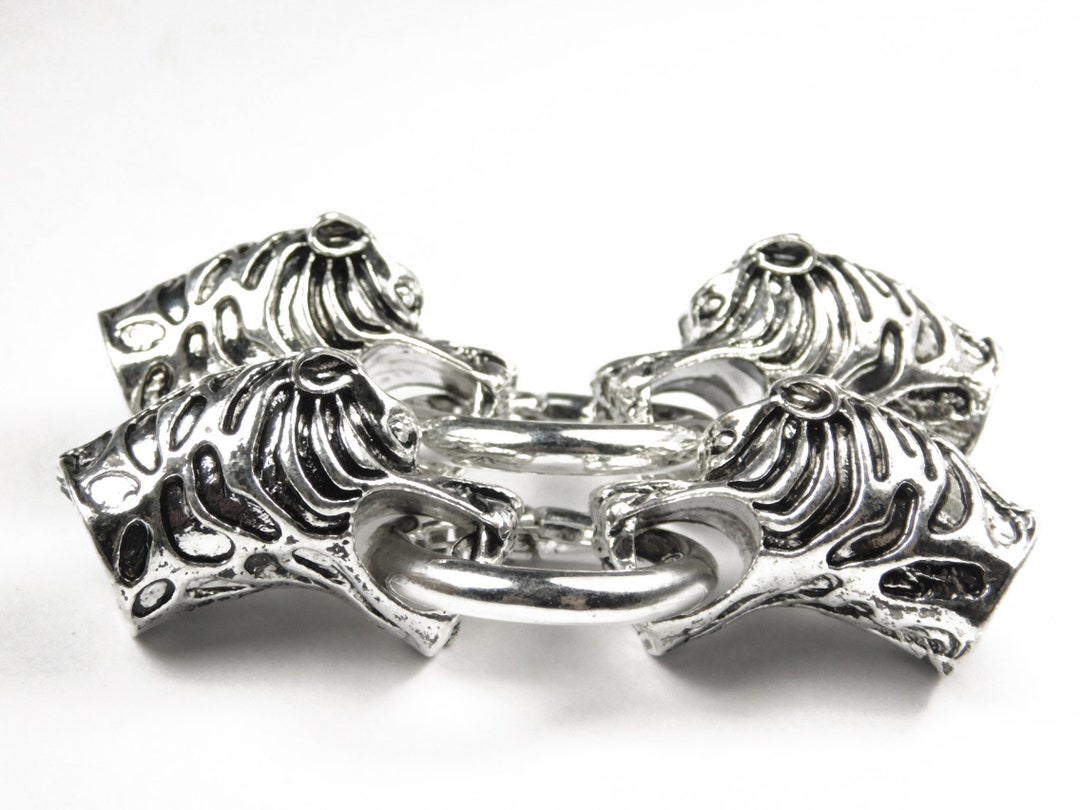 1-piece-67x24-5mm-antique-silver-tiger-head-o-ring-clasp-spring