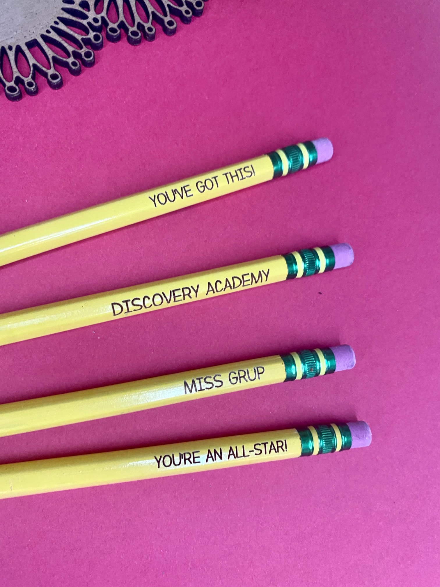 Personalized Pencils Engraved Name Pencils Back to School Etsy