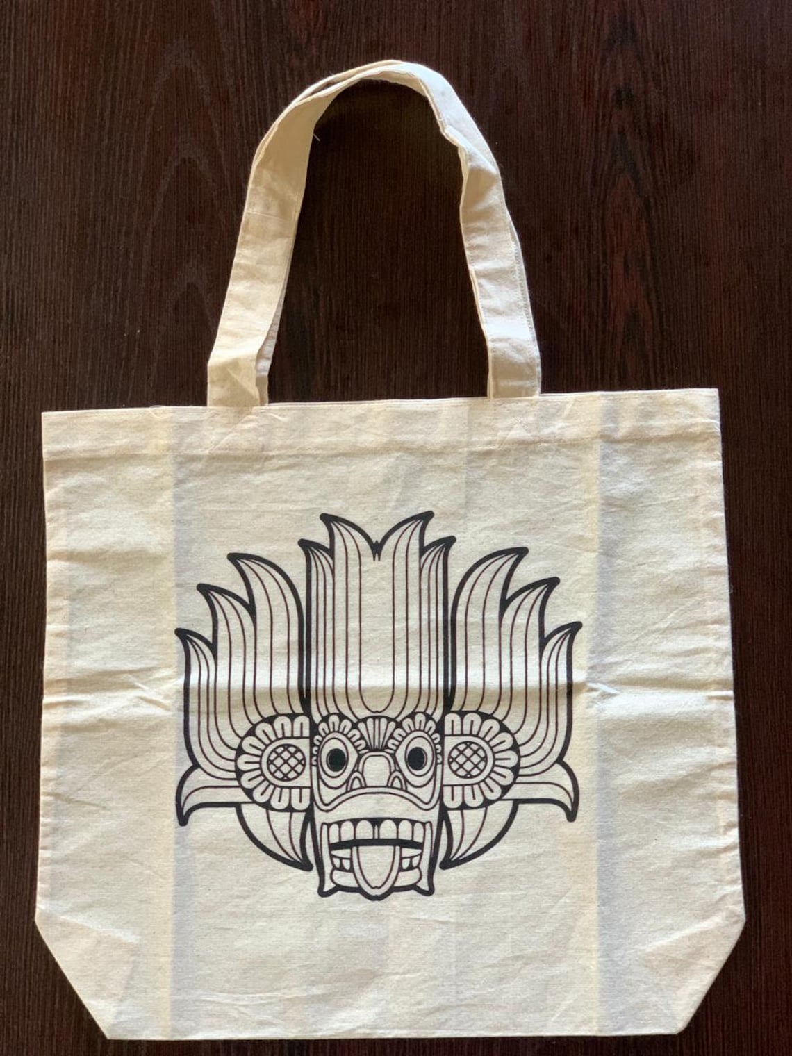 Sri Lankan Traditional Tote Bag Sri Lanka, South Asia Tote Bag in Organic Cotton Tote Bags for