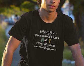 Bicycle T-Shirt, Men's T-Shirt for a Cyclist, T-Shirt with Print for Cycling Lovers, Funny T-Shirts for Men