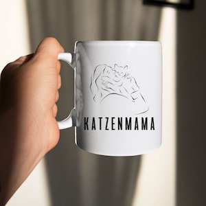 Cat mug with saying, funny mug for cat lovers, gifts for cat owners, gift idea for cat lovers, cat mom