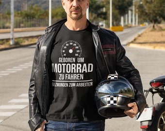 Men's biker T-shirts, T-shirt with print for a motorcyclist, gifts for motorcyclists, fun T-shirts for men