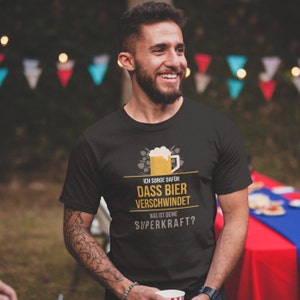 Funny Beer T-Shirts, Beer Connoisseur Gift, I Make Beer Disappear, Fun T-Shirt, T-Shirts with Funny Print