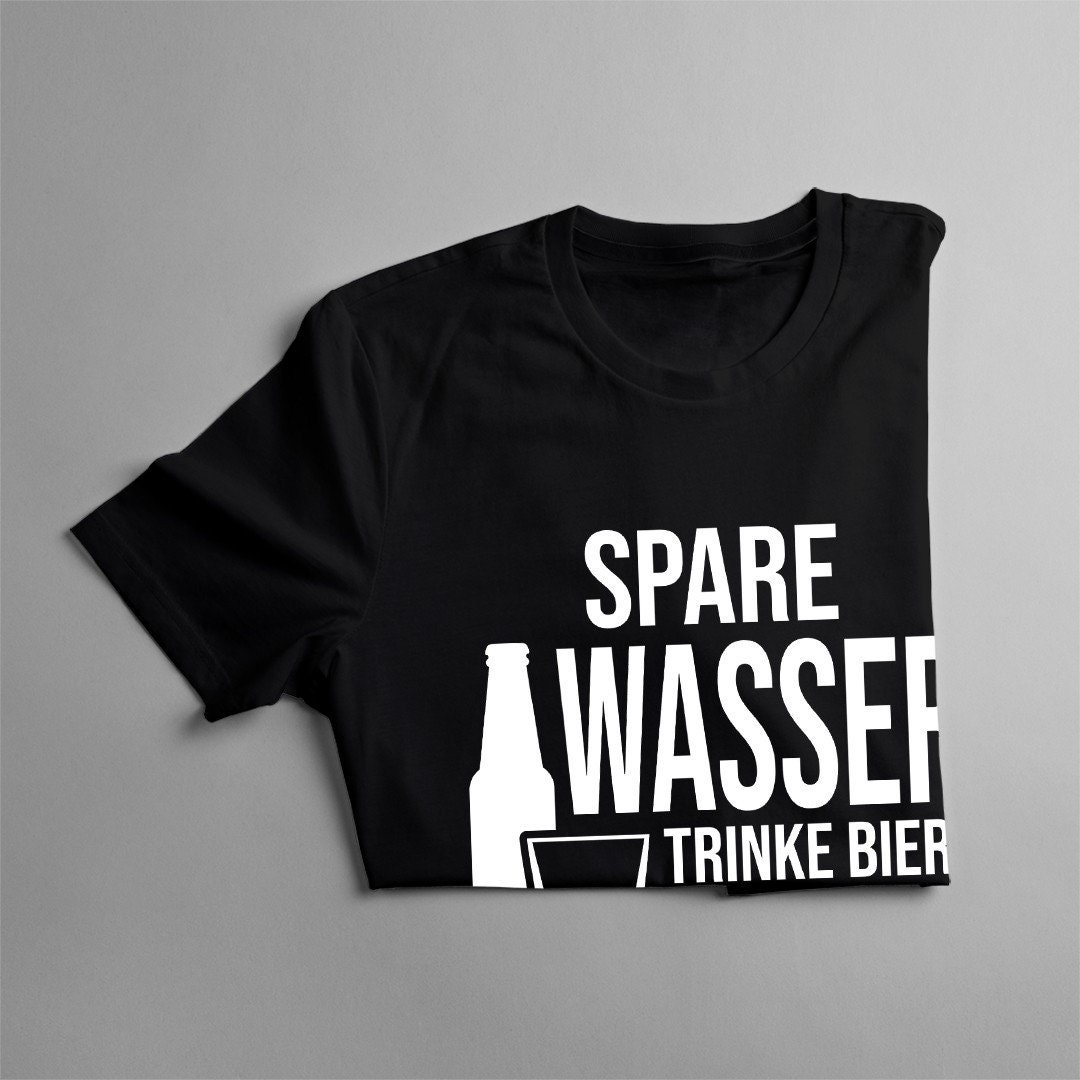Funny Beer TShirts Beer Connoisseur Gift Save Water Drink Etsy