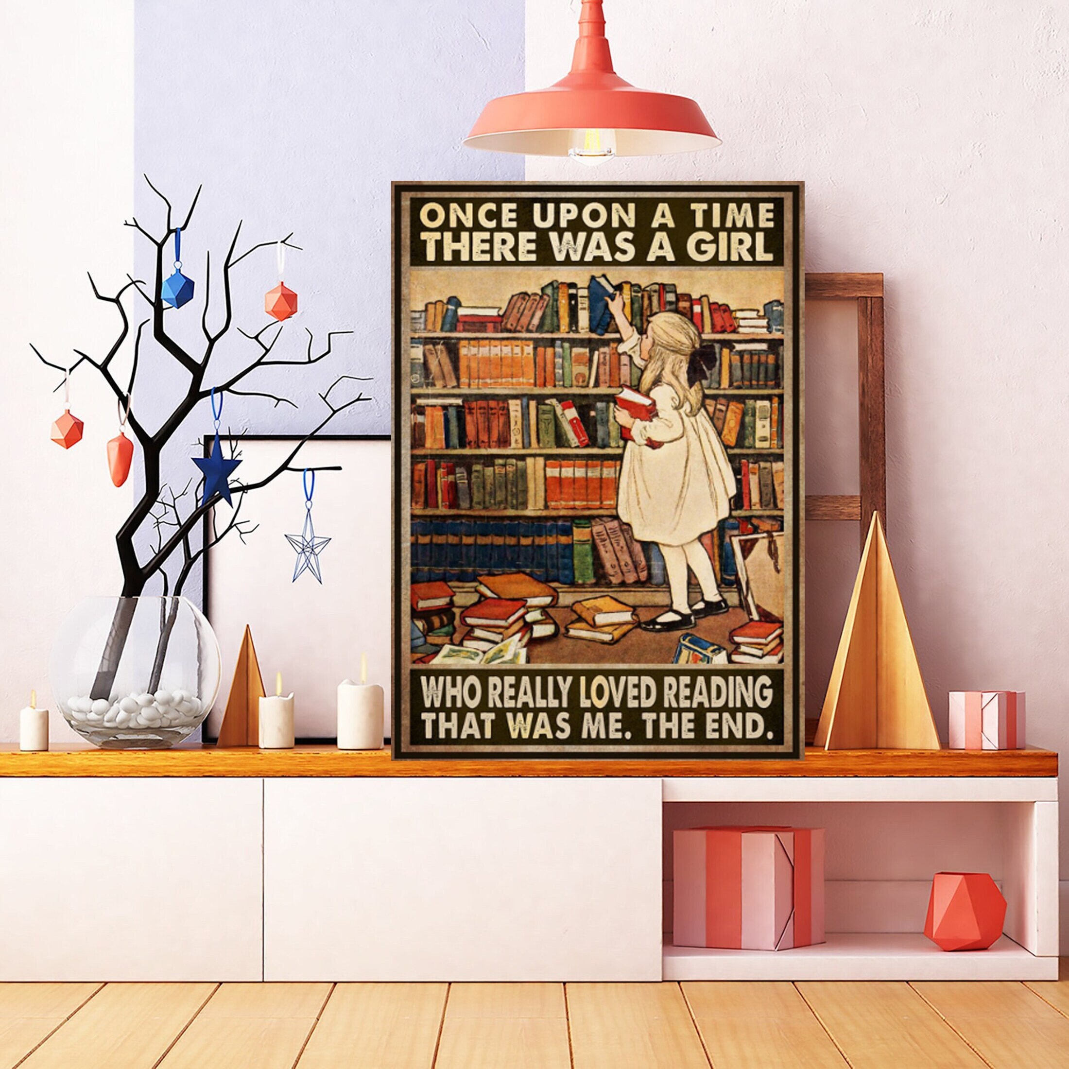 Once Upon A Time There Was A Girl Who Loved Books And Cats It Was Me The End By Benouis Girl Journals