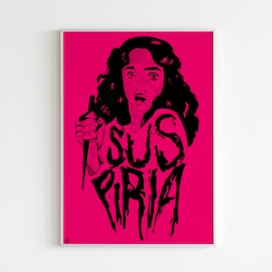 Neon Pink Suspiria Print