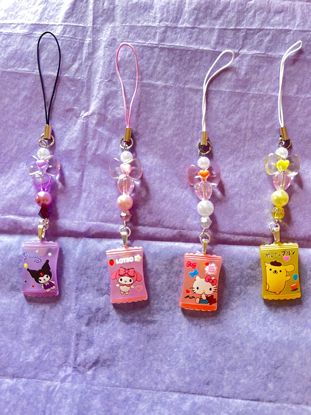 Kawaii Sweet Phone Charms Etsy