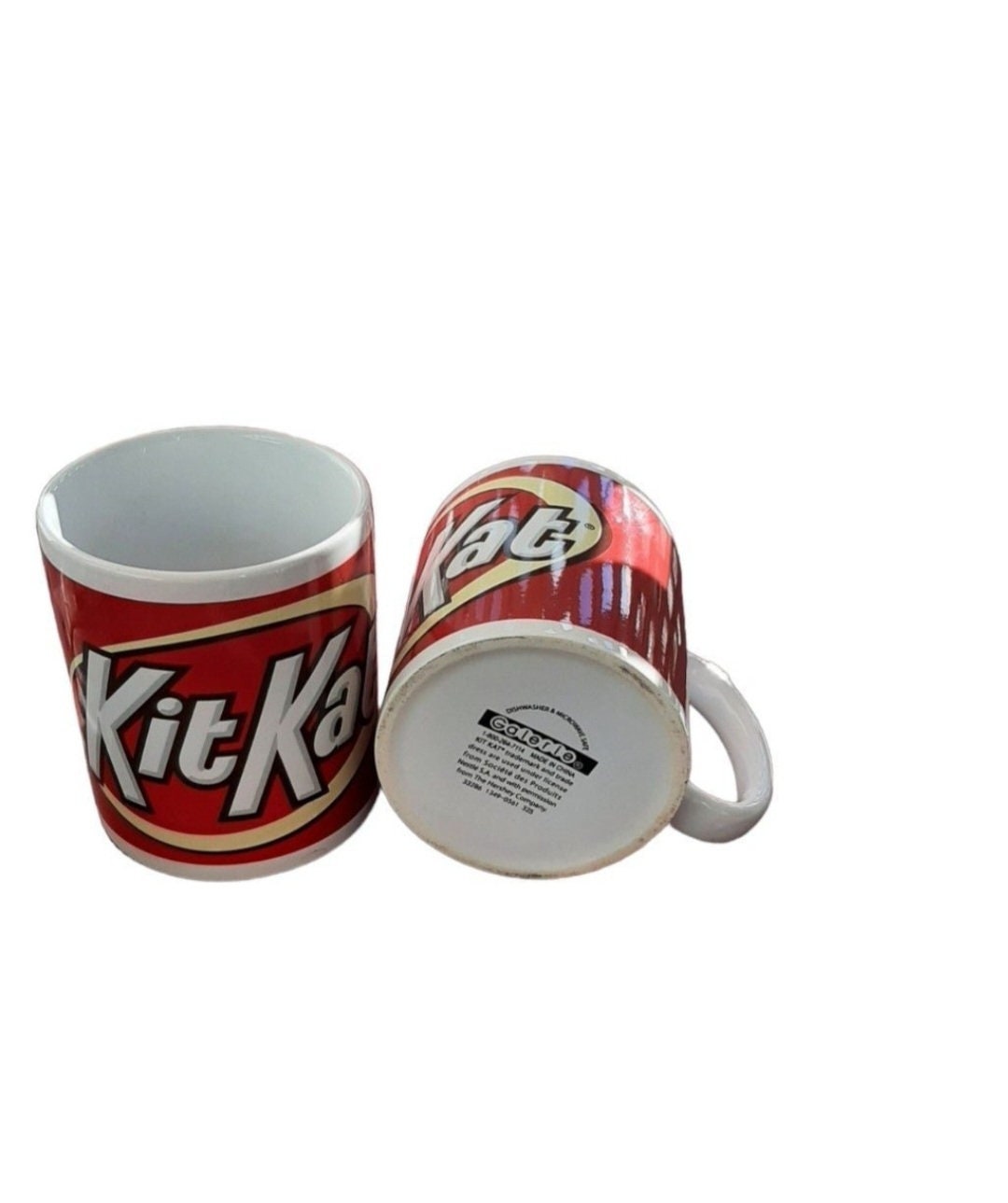 Kitkat Coffee Mugs 11 Oz. by Galerie Hershey Candy Co./ Set of 2 Etsy