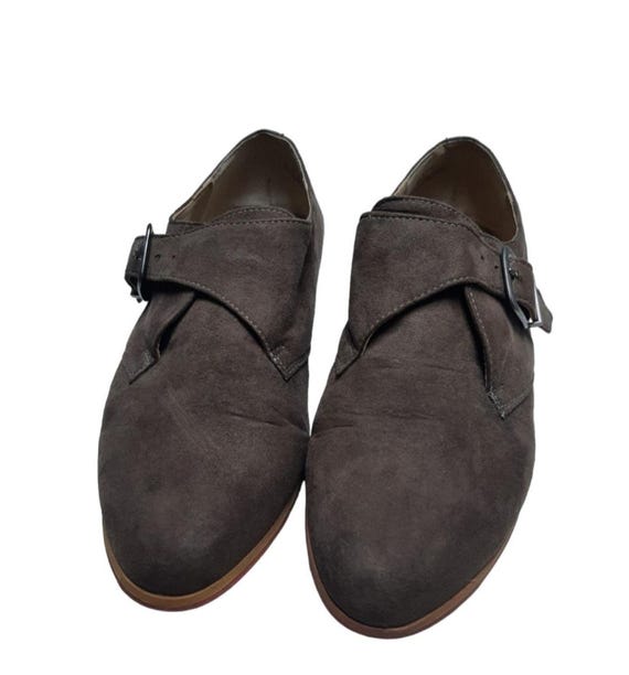 Women's Brown Monk Strap Oxford Shoes Size 10 – American Rag Cie - Main Image