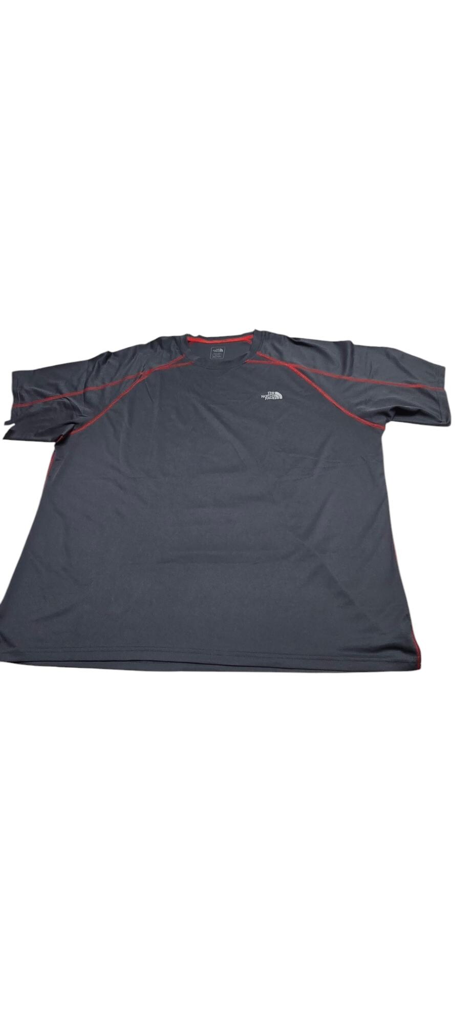 【THE NOTRH FACE】 SPORTS WAFFLE S/S R/TEE‐GRAY 002-THE-NORTH-FACE-EVOLUTION-