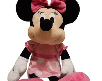 Minnie Maus Plüsch Puppe - Disney Crinkle Pink Bow, 20" - 2018"